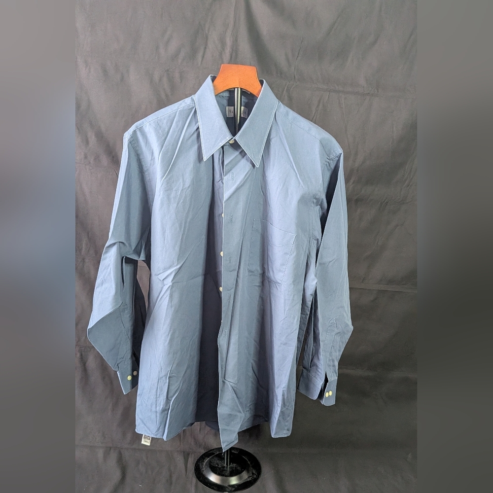 Men's Blue Dress Shirt